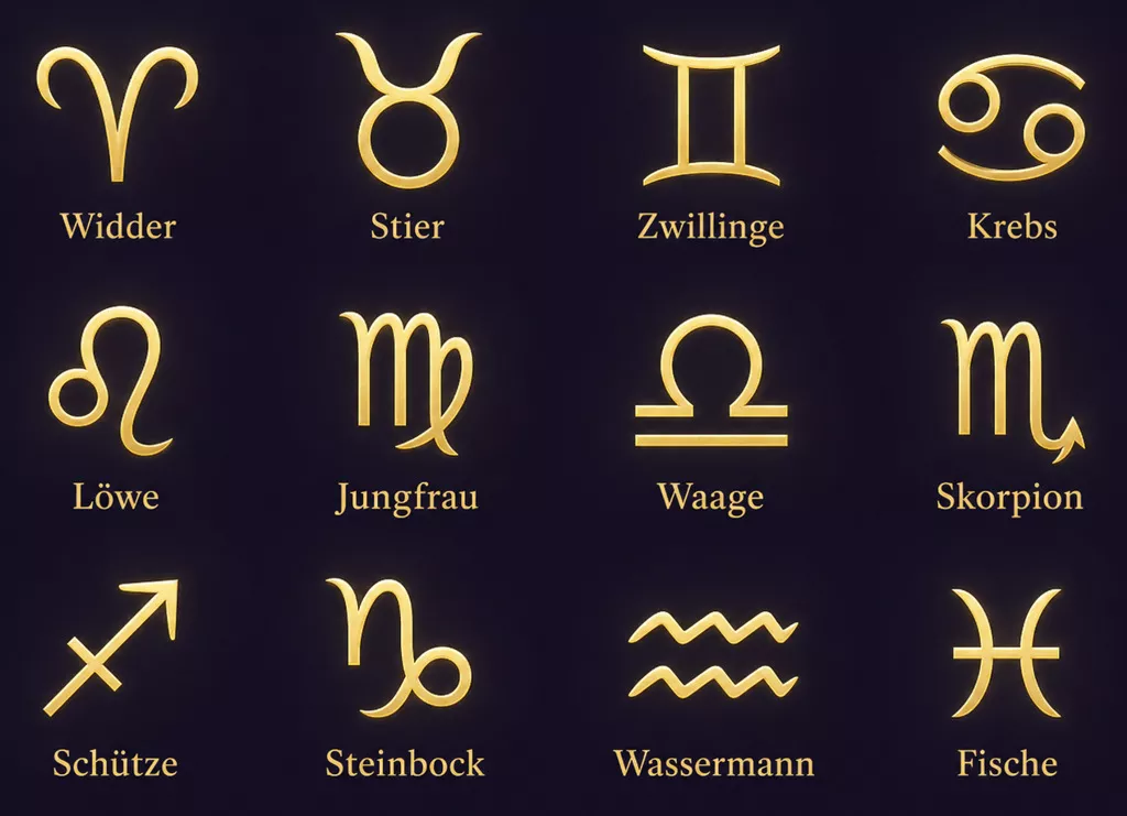 Horoskop heute - Sternzeichen